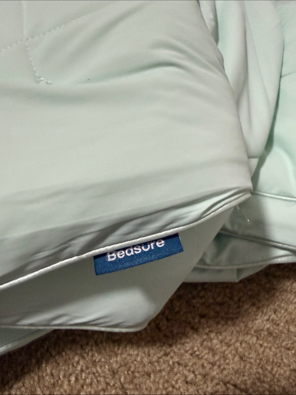 Bedsure Mint Mattress Protector Cover - Lightweight Waterproof Protection